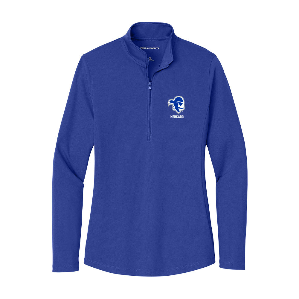Seton Hall - NCAA Softball : Gabby Mercado - Women's Lightweight Quarter Zip Jacket-0