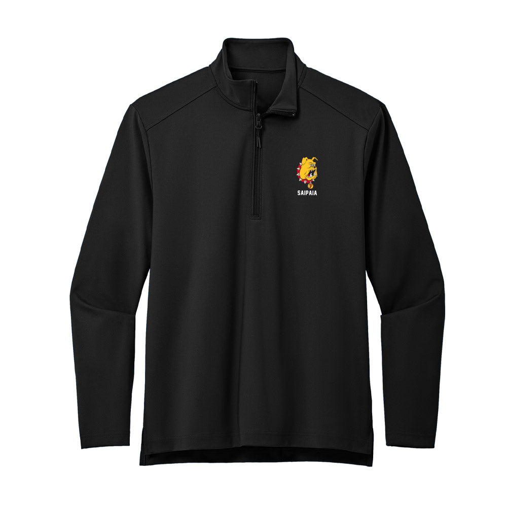 Ferris State - NCAA Football : Sio Saipaia - Premium Quarter Zip Jacket-0