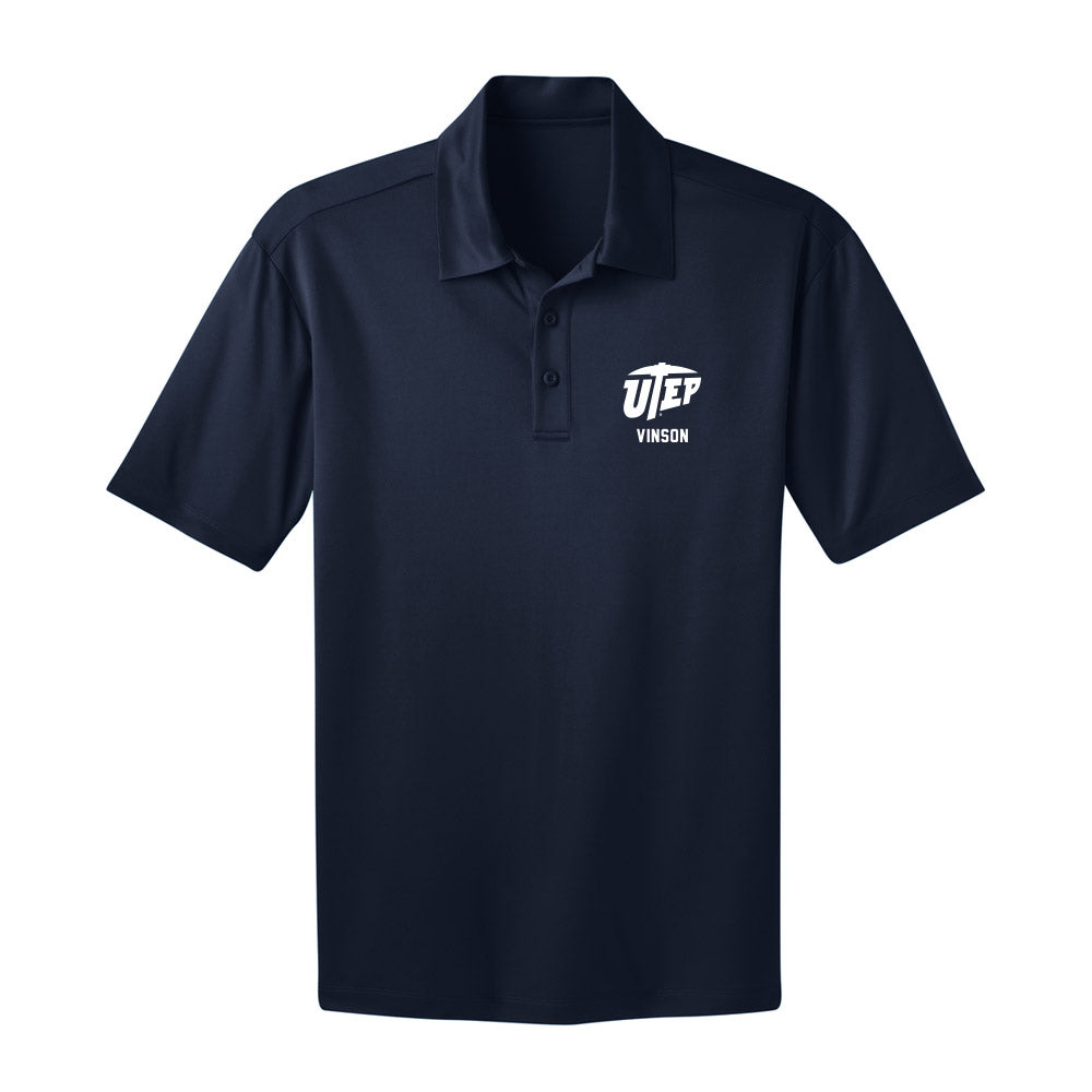 UTEP - NCAA Football : Marcus Vinson - Activewear Polo Shirt-0