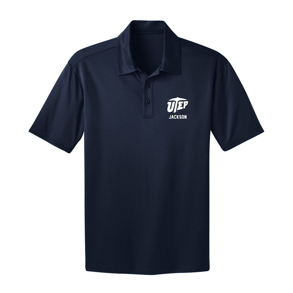 UTEP - Men's Basketball Legends : Stefon Jackson - Activewear Polo Shirt-0