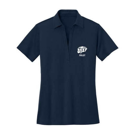 UTEP - NCAA Football : Jamal Frilot - Women's Activewear Polo Shirt-0