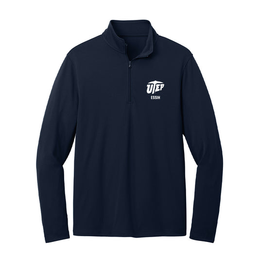 UTEP - NCAA Football : Zachary Essih - Lightweight Quarter Zip Jacket-0