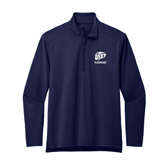 UTEP - NCAA Rifle : Paige Hildebrandt - Premium Quarter Zip Jacket-0