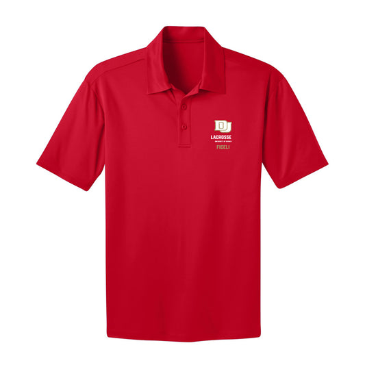 DU - NCAA Men's Lacrosse : Luke Ficeli - Activewear Polo Shirt-0