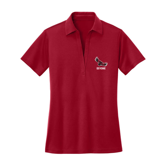 St. Joe's - NCAA Women's Basketball : Emi Devenie - Women's Activewear Polo Shirt-0