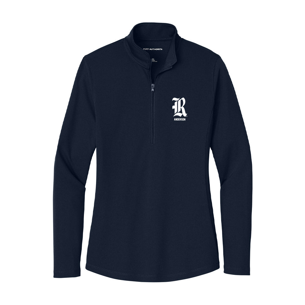 Rice - NCAA Men's Basketball : Nick Anderson - Women's Lightweight Quarter Zip Jacket-0