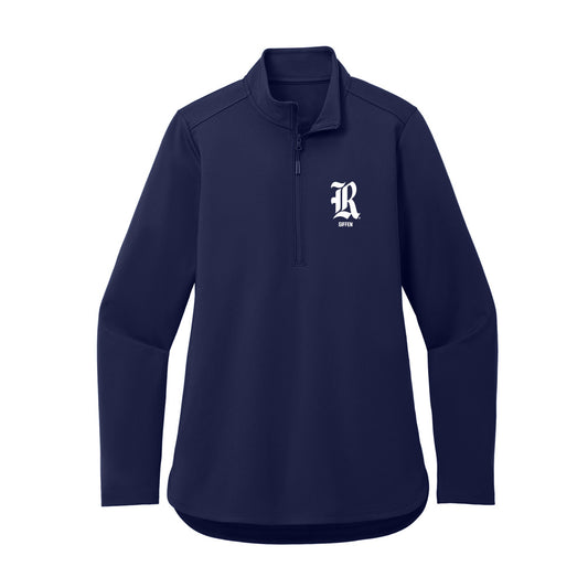 Rice - NCAA Football : Colin Giffen - Women's Premium Quarter Zip Jacket-0