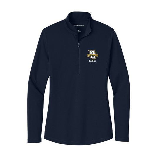 Marquette - NCAA Men's Golf : Sebastian Kawas - Women's Lightweight Quarter Zip Jacket-0