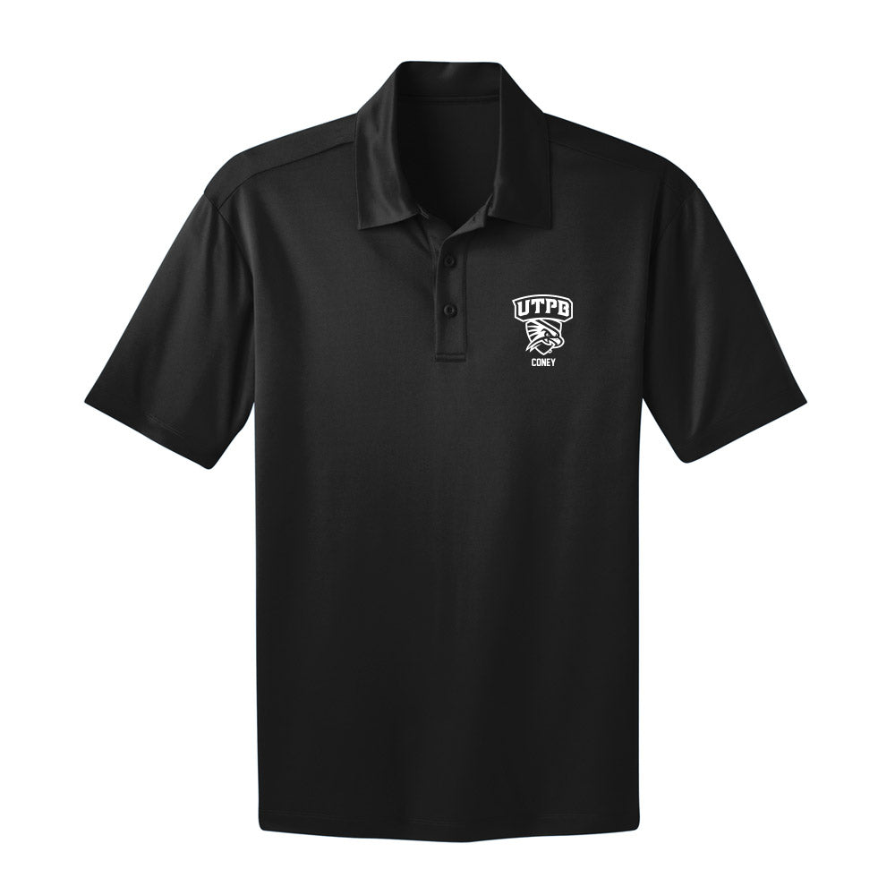 UTPB - NCAA Football : Kharel Coney - Activewear Polo Shirt-0