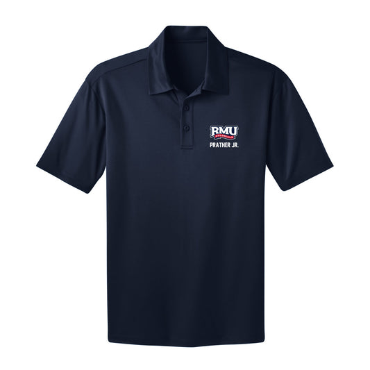 Robert Morris - NCAA Men's Basketball : Ryan Prather Jr. - Activewear Polo Shirt-0