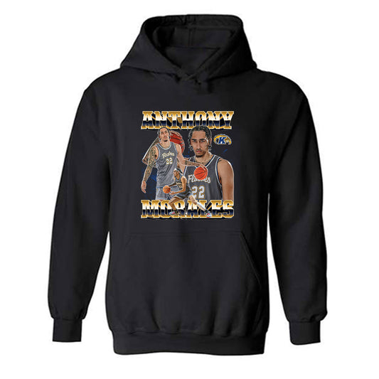 Kent State - NCAA Men's Basketball : Anthony Morales - Hooded Sweatshirt-0