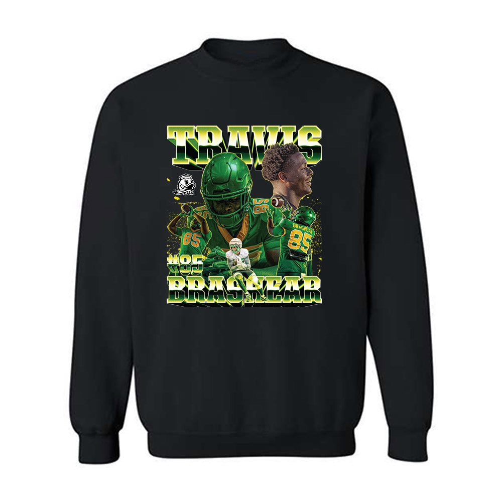 Oregon - NCAA Football : Travis Brashear - Crewneck Sweatshirt-0