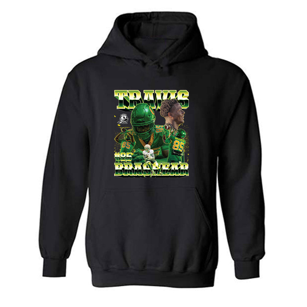 Oregon - NCAA Football : Travis Brashear - Hooded Sweatshirt-0