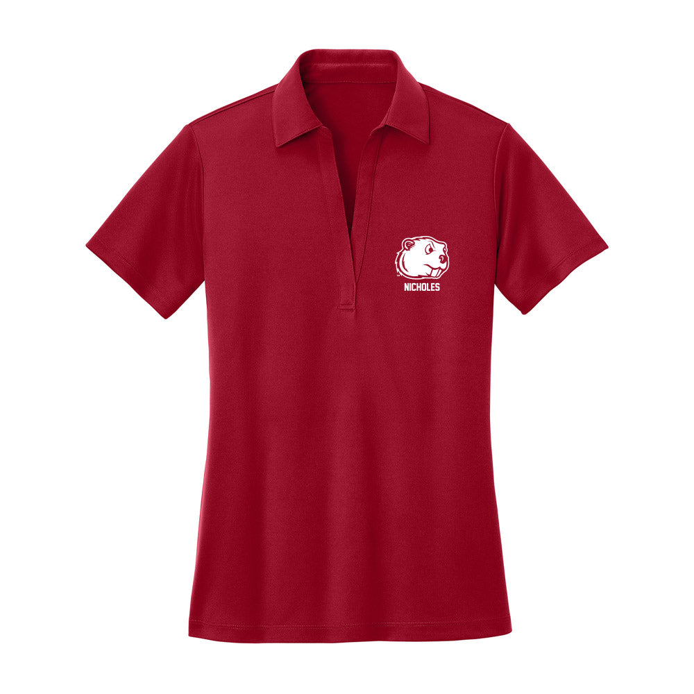 Minot State - NCAA Football : Teagen Nicholes - Women's Activewear Polo Shirt-0