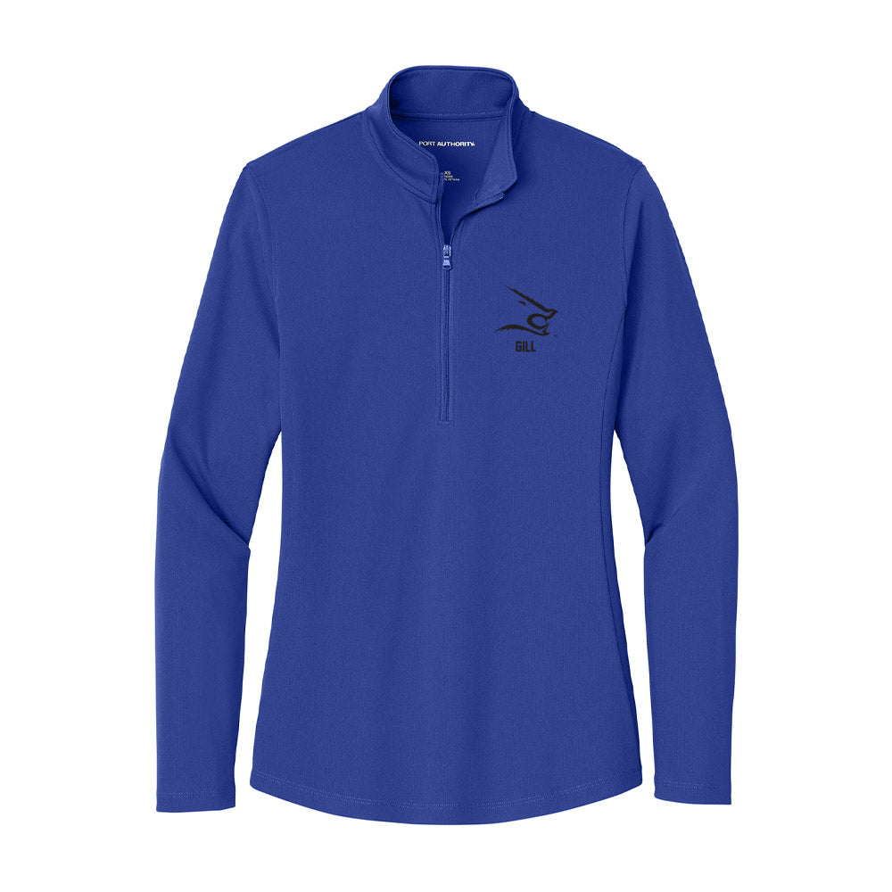 TAMUK - NCAA Football : Dominic Gill - Women's Lightweight Quarter Zip Jacket-0