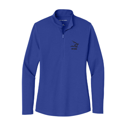 TAMUK - NCAA Football : Demarcus Peters - Women's Lightweight Quarter Zip Jacket-0