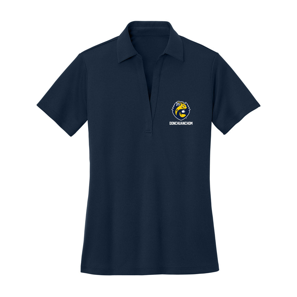 UCSC - NCAA Men's Volleyball : Marcus Donchuanchom - Women's Activewear Polo Shirt-0