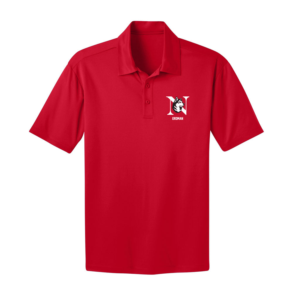 Northeastern - NCAA Men's Ice Hockey : Griffin Erdman - Activewear Polo Shirt-0