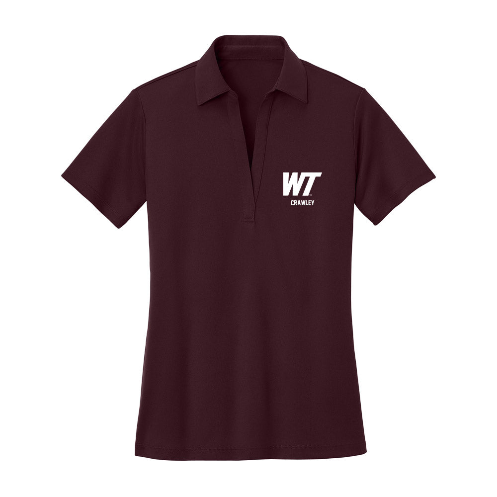WTAMU - NCAA Men's Soccer : Griffin Crawley - Women's Activewear Polo Shirt-0