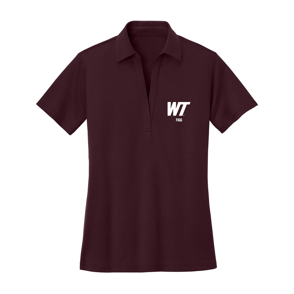 WTAMU - NCAA Football : Cade Figg - Women's Activewear Polo Shirt-0