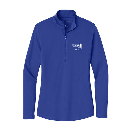 CCSU - NCAA Football : Derek Berlitz - Women's Lightweight Quarter Zip Jacket-0