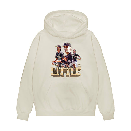 Wofford - NCAA Baseball : Branton Little - Premium Hooded Sweatshirt-0