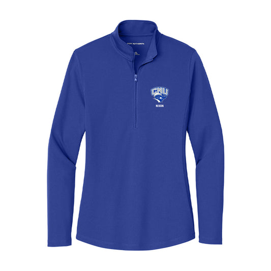 CNU - NCAA Football : Evan Nixon - Women's Lightweight Quarter Zip Jacket-0