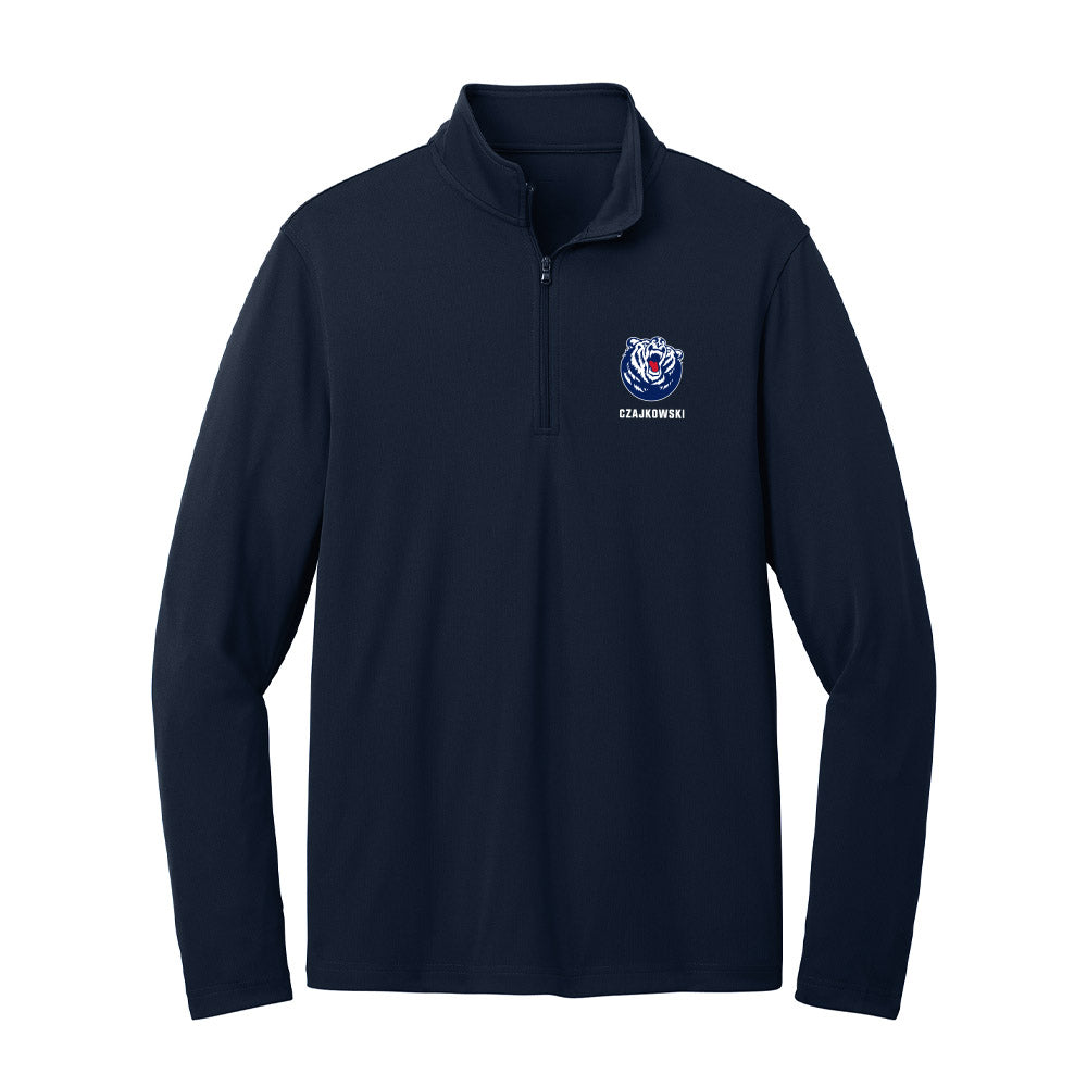 Belmont - NCAA Women's Volleyball : Jordan Czajkowski - Lightweight Quarter Zip Jacket-0