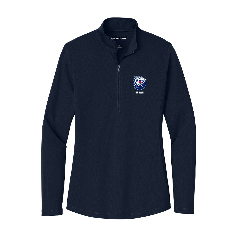 Belmont - NCAA Baseball : Zane Brown - Women's Lightweight Quarter Zip Jacket-0
