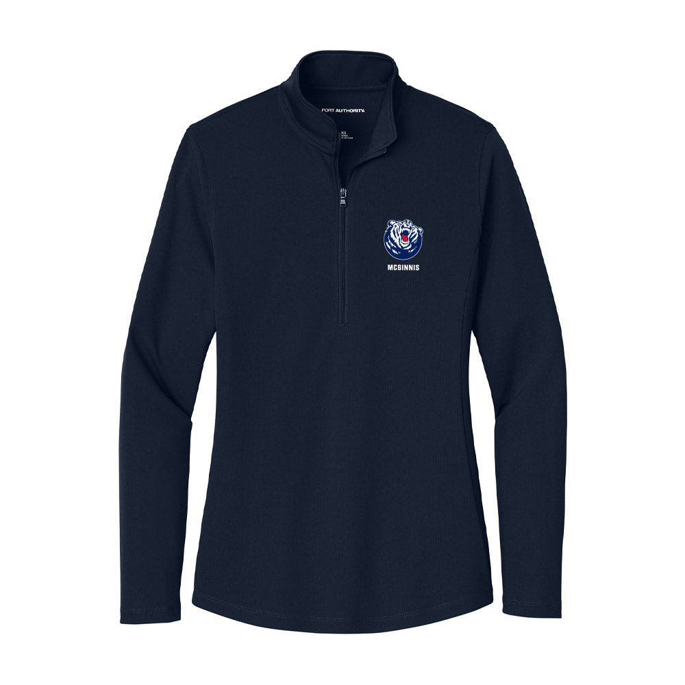 Belmont - NCAA Women's Basketball : Kate McGinnis - Women's Lightweight Quarter Zip Jacket-0