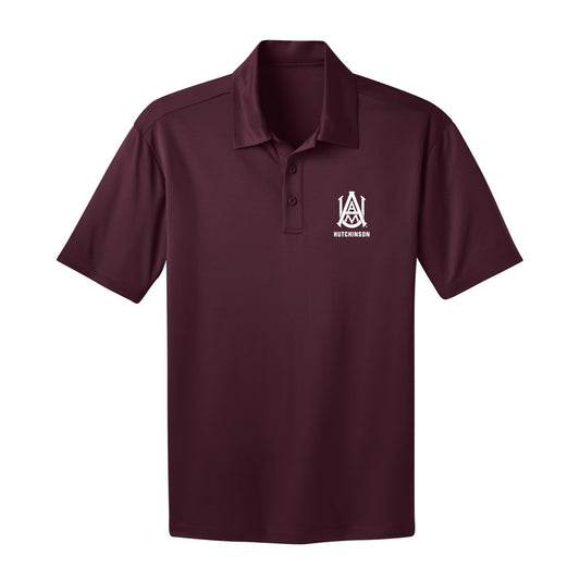 AAMU - NCAA Men's Basketball : Louis Hutchinson - Activewear Polo Shirt-0