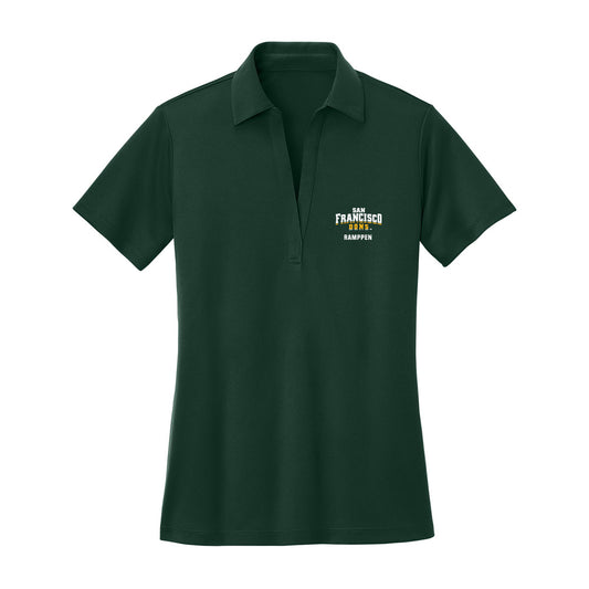 USFCA - NCAA Baseball : Zack Ramppen - Women's Activewear Polo Shirt-0