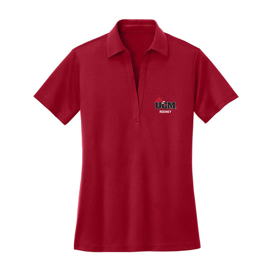 UCM - NCAA Men's Track & Field : Jackson Rooney - Women's Activewear Polo Shirt-0