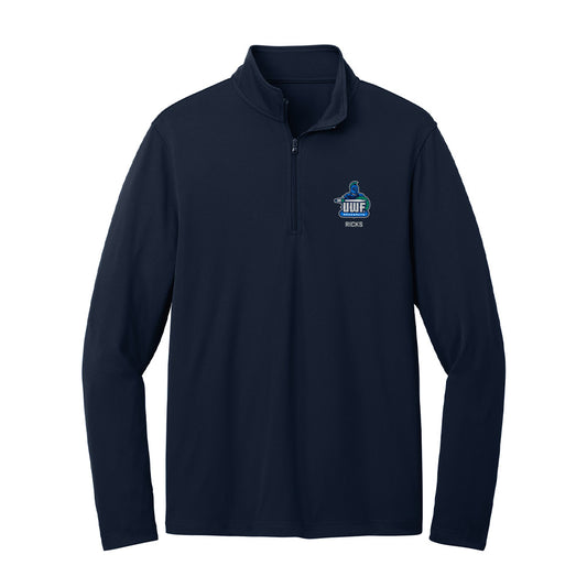 UWF - NCAA Baseball : Tucker Ricks - Lightweight Quarter Zip Jacket-0