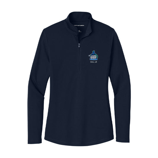 UWF - NCAA Men's Basketball : Tim Hall jr - Women's Lightweight Quarter Zip Jacket-0