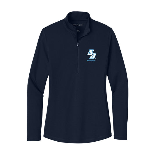 San Diego - NCAA Softball : Natalie McCliman - Women's Lightweight Quarter Zip Jacket-0