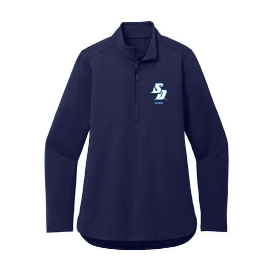 San Diego - NCAA Baseball : Ryan Ward - Women's Premium Quarter Zip Jacket-0