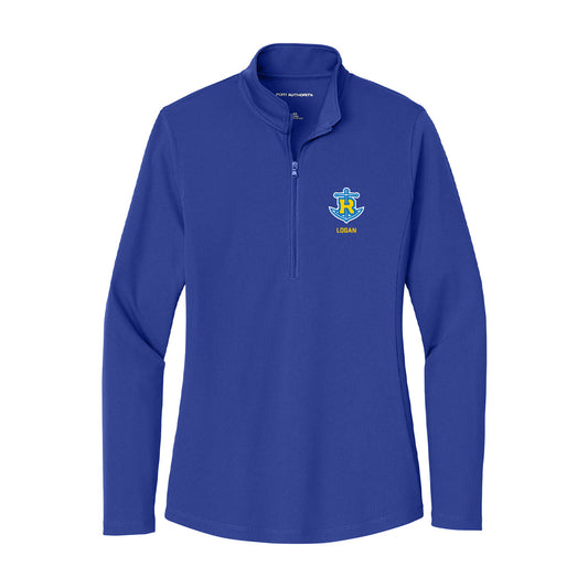 Rollins - NCAA Women's Rowing : Alena Logan - Women's Lightweight Quarter Zip Jacket-0
