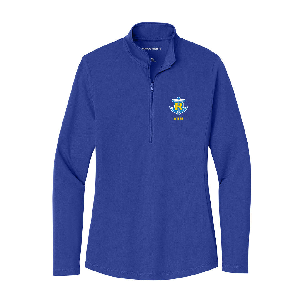 Rollins - NCAA Men's Swimming & Diving : Cooper Wiese - Women's Lightweight Quarter Zip Jacket-0