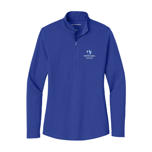 EIU - NCAA Men's Basketball : Zion Fruster - Women's Lightweight Quarter Zip Jacket-0