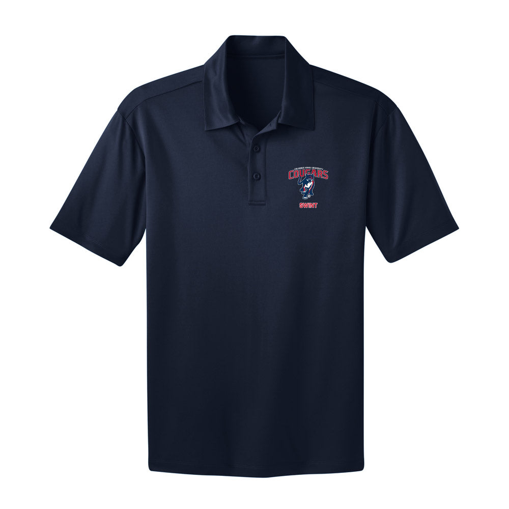 Columbus State - NCAA Women's Basketball : Madison Swint - Activewear Polo Shirt-0