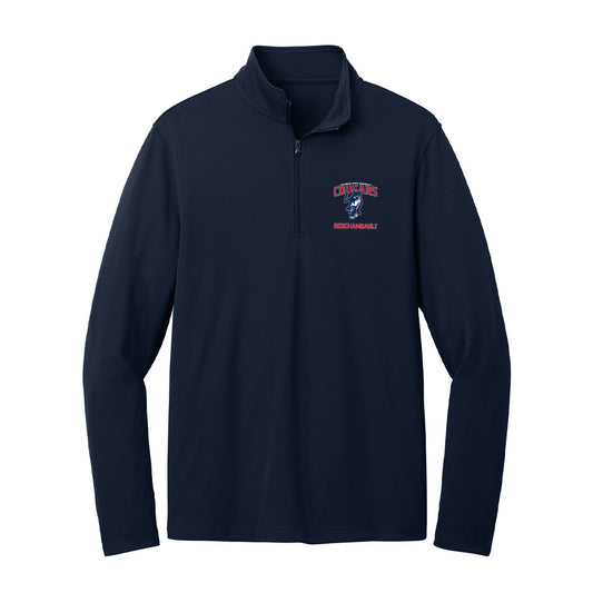 Columbus State - NCAA Softball : Hanna Deschambault - Lightweight Quarter Zip Jacket-0