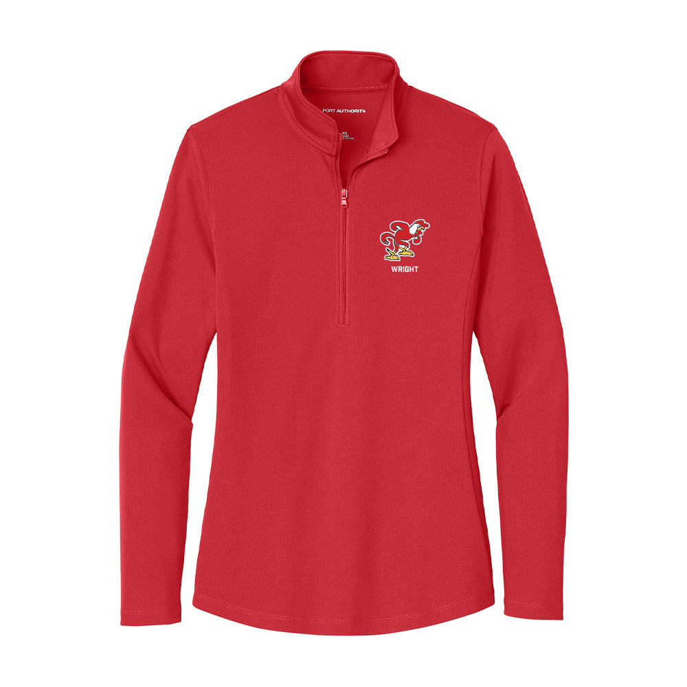 Jax State - NCAA Football : McCade Wright - Women's Lightweight Quarter Zip Jacket-0