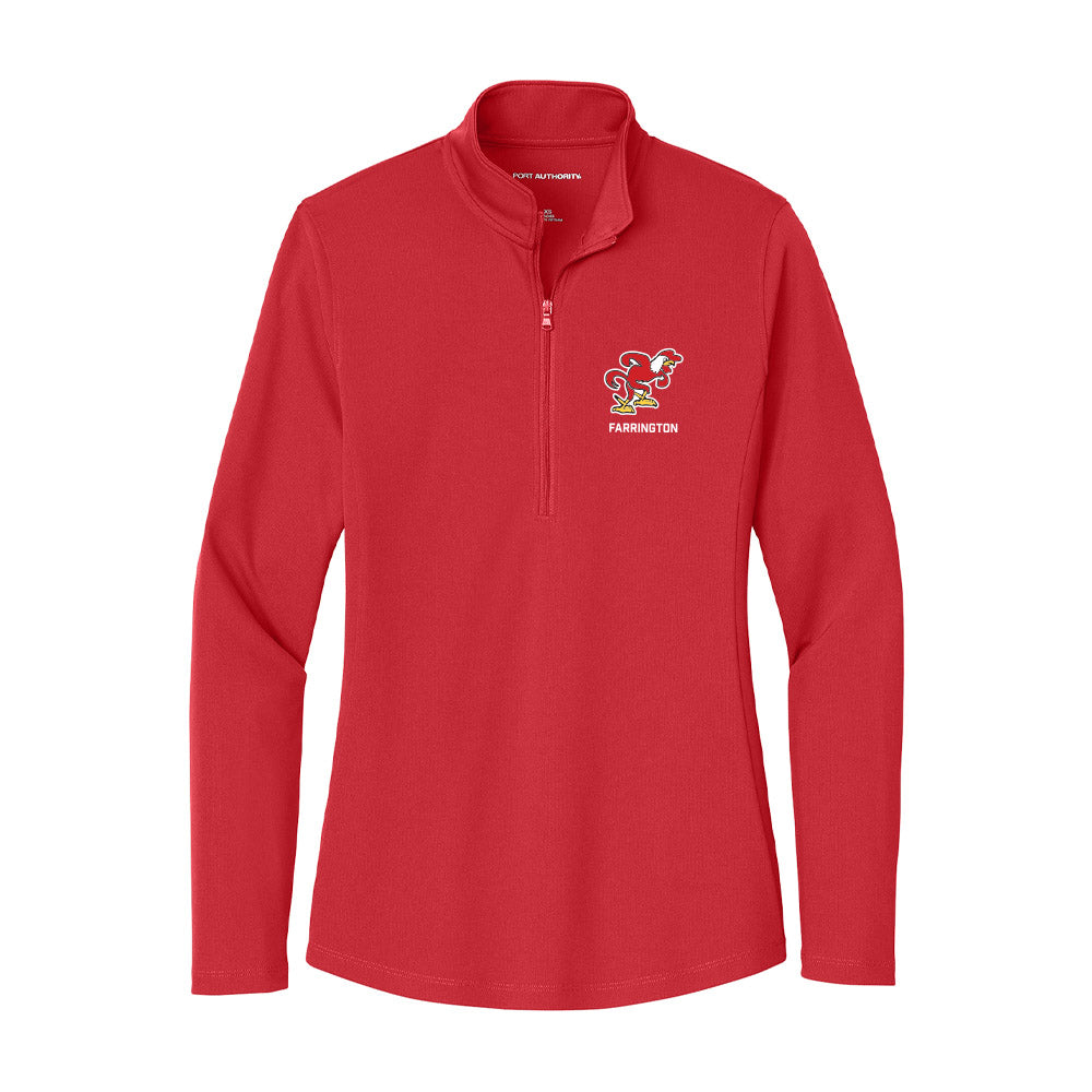 Jax State - NCAA Football : Lucas Farrington - Women's Lightweight Quarter Zip Jacket-0