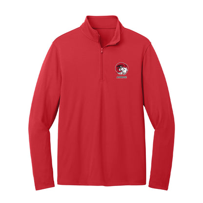 WSSU - NCAA Men's Cross Country : Emaije Ambrose - Lightweight Quarter Zip Jacket-2