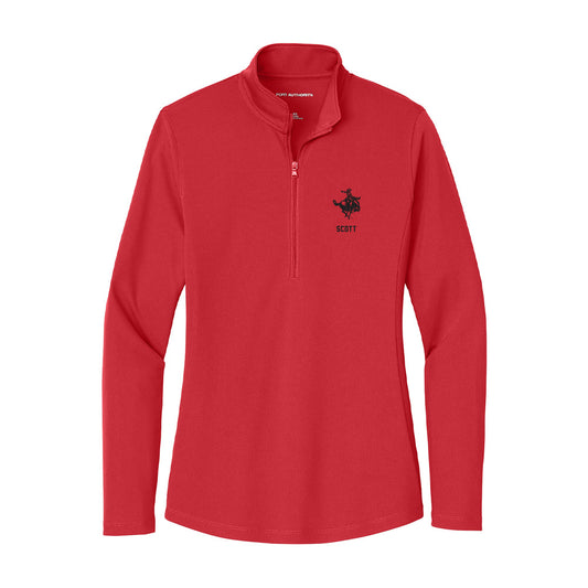 NWOSU - NCAA Baseball : Drew Scott - Women's Lightweight Quarter Zip Jacket-0