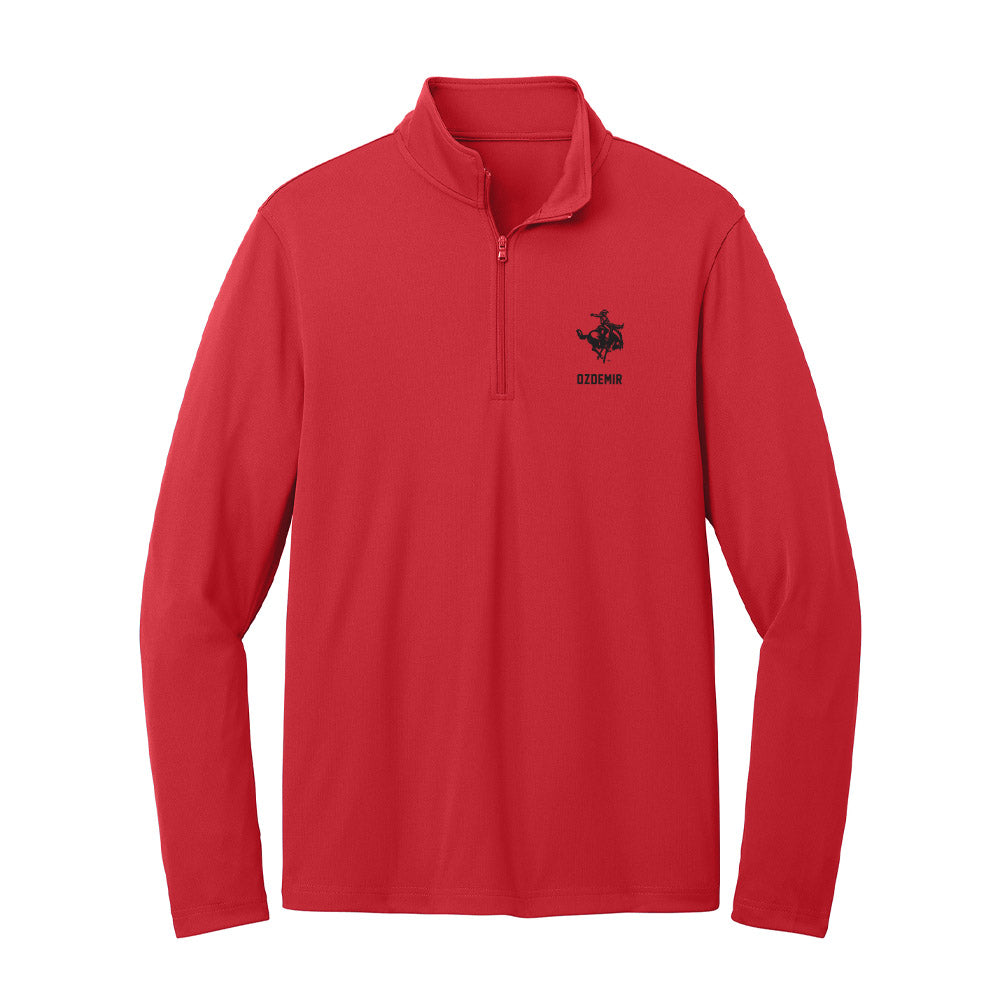 NWOSU - NCAA Women's Volleyball : Ece Ozdemir - Lightweight Quarter Zip Jacket-0