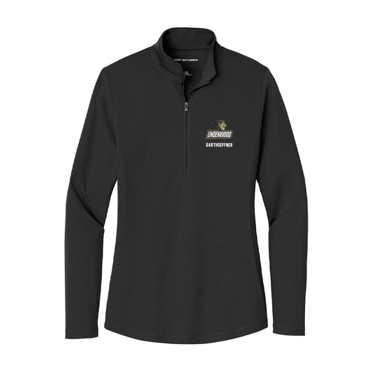 Lindenwood - NCAA Wrestling : Ryan Garthoeffner - Women's Lightweight Quarter Zip Jacket-0