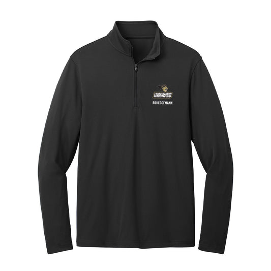 Lindenwood - NCAA Women's Basketball : Ellie Brueggemann - Lightweight Quarter Zip Jacket-0