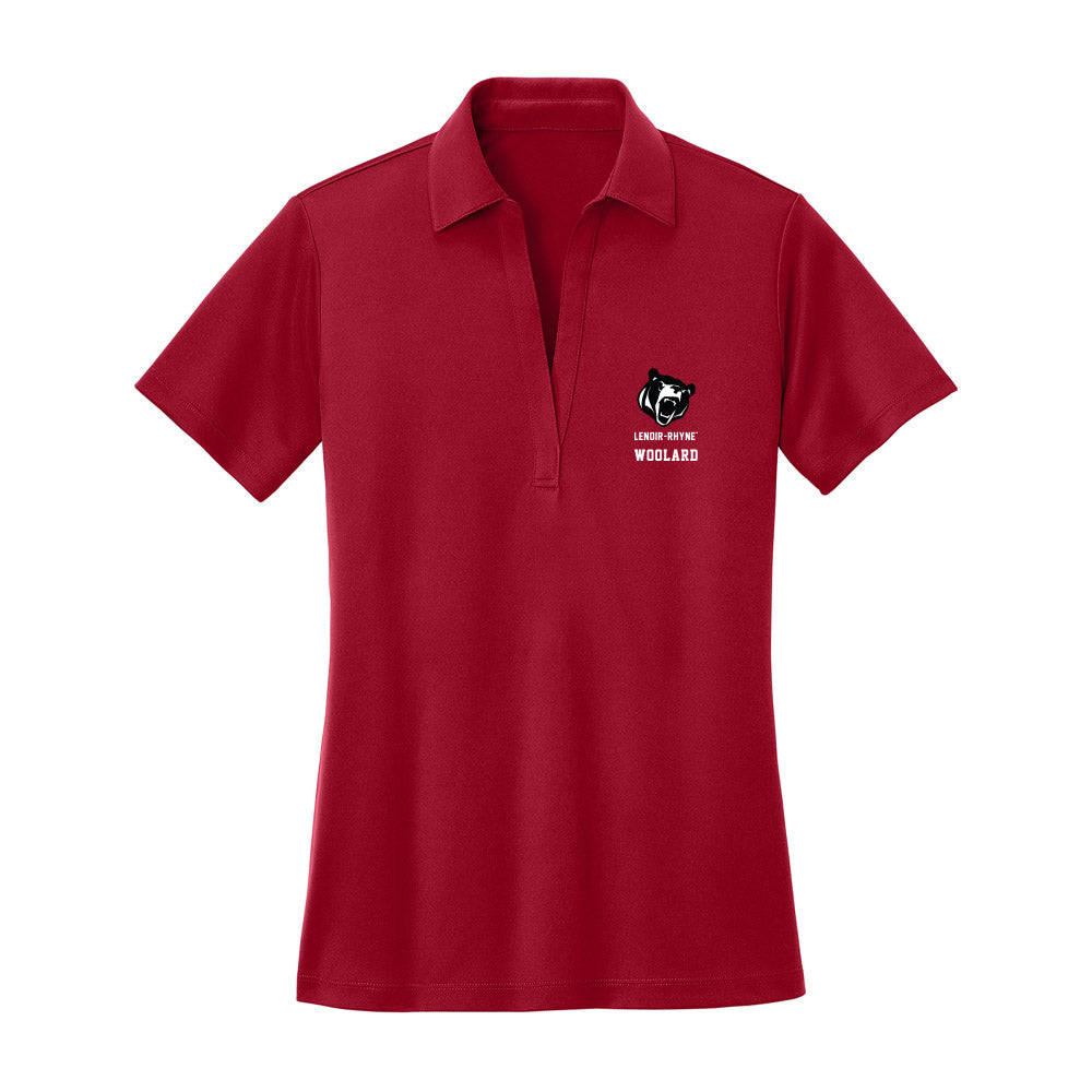 Lenoir Rhyne - NCAA Men's Track & Field : Tylei Woolard - Women's Activewear Polo Shirt-0
